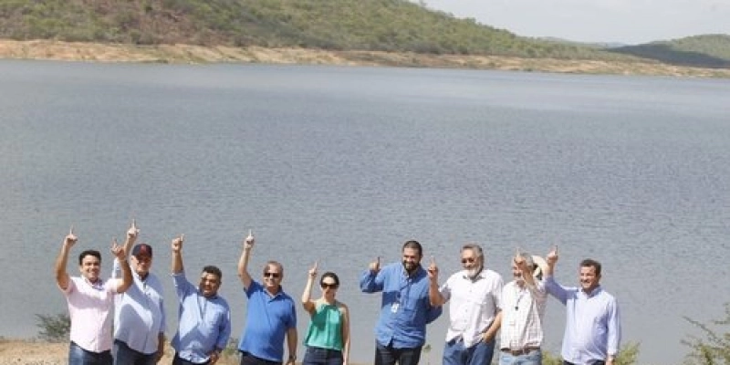 Barragens na região de Cajazeiras recebem visita da equipe do Ministério do Desenvolvimento Regional