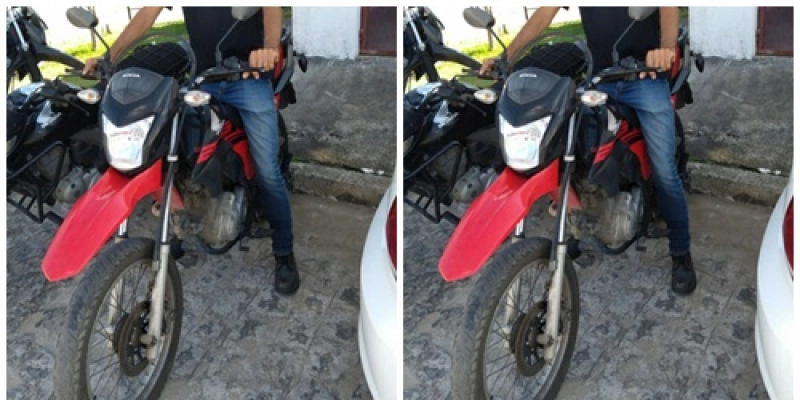 Polícia agi rápido e recupera motocicleta roubada, horas após o crime na Paraíba 
