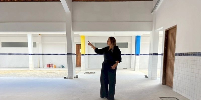 Promotoria de Justiça de Ingá inspeciona obras em escola estadual de Itatuba