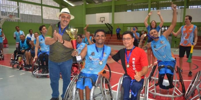 Final de basquete em cadeira de rodas marca encerramento dos Jogos Paralímpicos da Paraíba