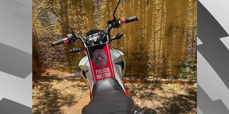 Moto adulterada é apreendida pela PM em Riacho dos Cavalos