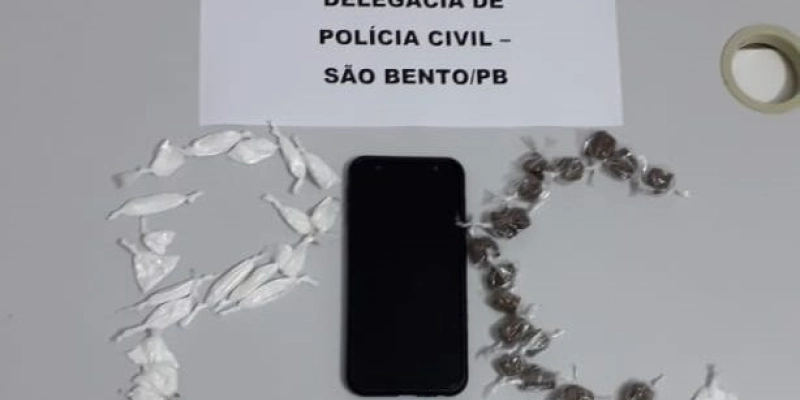 Polícia Civil estoura boca de fumo no município de São Bento; leia 