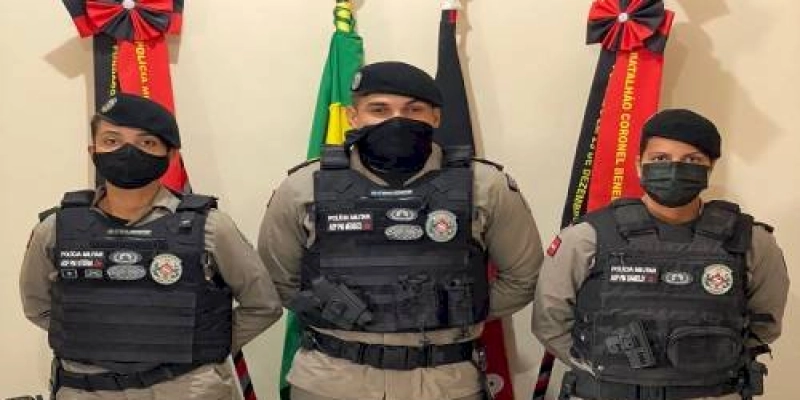 14º BPM recebe reforço no efetivo com a apresentação de Aspirantes a Oficiais