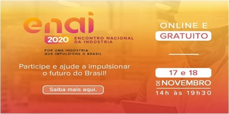 Encontro nacional da indústria vai discutir papel do setor no crescimento do Brasil