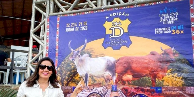 Pollyanna Dutra prestigia 10ª edição do Dia D da Fazenda Carnaúba