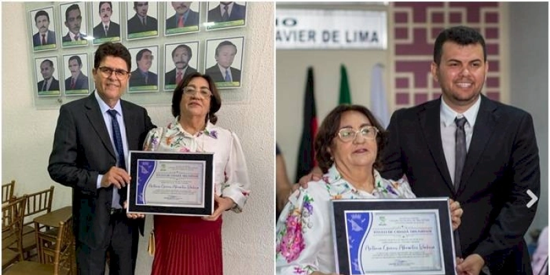 Médica Antônia Gomes Abrantes Barbosa recebe o Título de Cidadã Triunfense