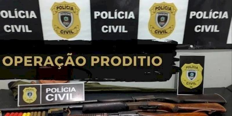 Polícia Civil cumpre dois mandados de busca e apreensão e um mandado de prisão