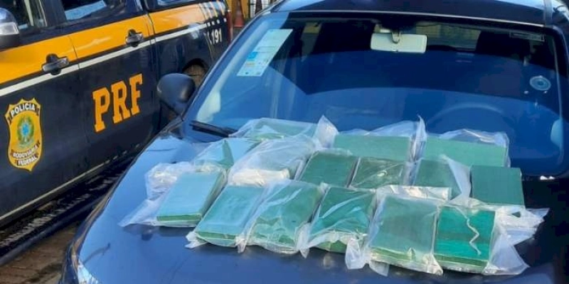DRACO e PRF apreendem 15kg de cocaína em Operação nesta sexta-feira, na PB
