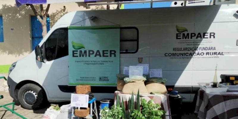 Empaer atende criadores e mostra tecnologia na Festa do Bode Rei