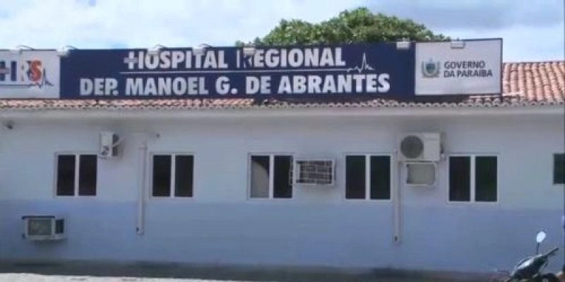 Criança de 11 anos que foi atingida por bala perdida em Sousa, segue internada no Hospital Regional