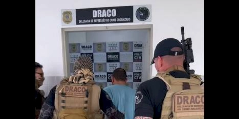 Homem apontado como assaltante de banco e liderança no tráfico de drogas na PB é preso pela Polícia Civil