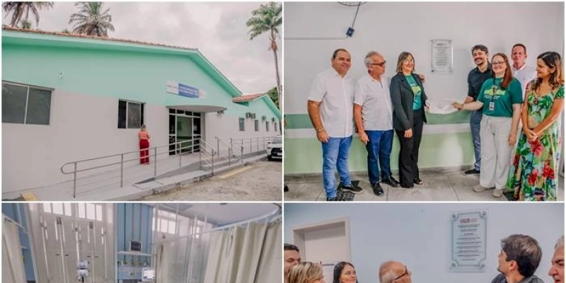 Cícero Lucena entrega nova UTI do Hospital Santa Isabel e reforma do CER II