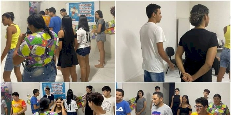 Secretaria de Cultura segue realizando Oficina de Teatro com os jovens no município de São José da Lagoa Tapada