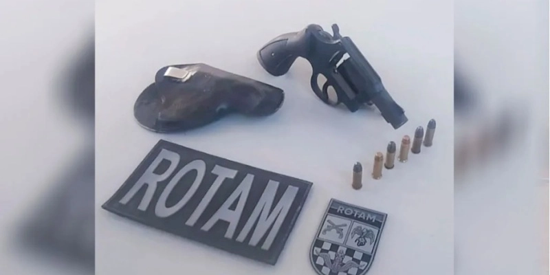 Polícia apreende arma de fogo durante Operação Voto Seguro 