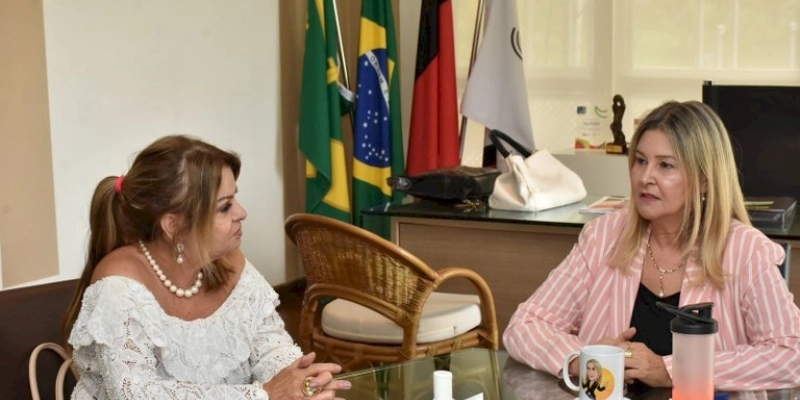 Primeira-dama do Estado se reúne com reitora da UEPB e firma parceria para 36° Salão do Artesanato de Campina Grande