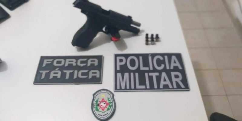 Idoso efetua disparos de arma de fogo em via púbica e finda detido pela polícia militar no Centro de Sousa