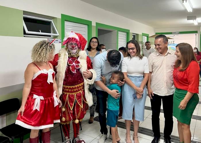 Comemoração de fim de ano para os usuários do serviço e seus familiares