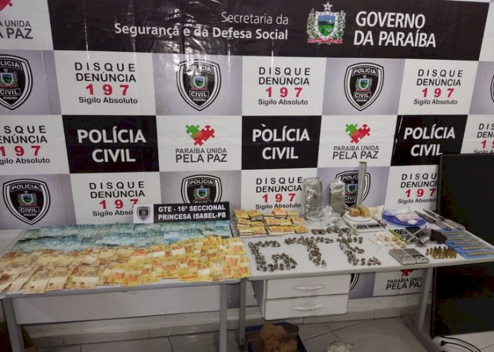 Prisão de trio investigado por diversos crimes