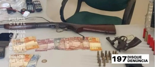 Polícia Civil prende bandidos que estavam aterrorizando moradores de uma comunidade na PB 