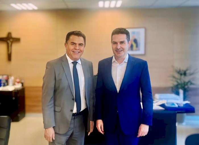 Wilson em audiência com o ministro das Cidades