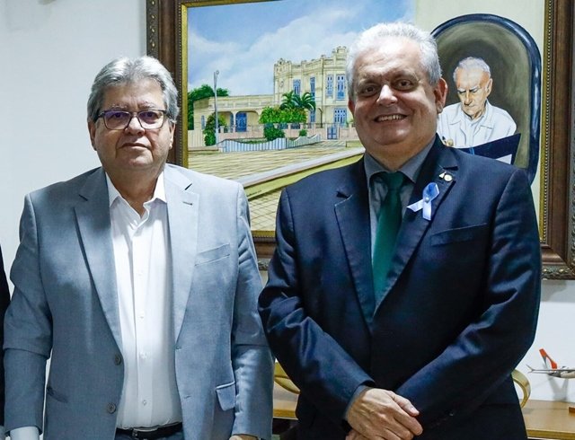 Deputado Bosco Carneiro com o Governador, João Azevedo