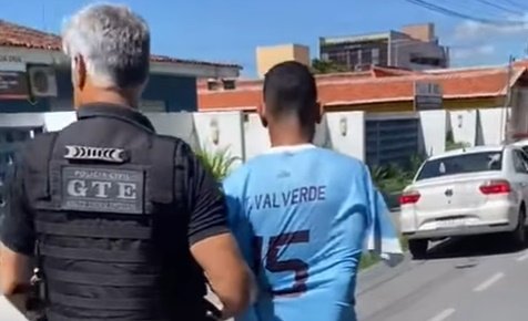 Imagem da prisão realizada pela Polícia Civil em Pocinhos 