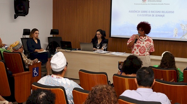 Audiência para tratar sobre racismo religioso e o monumento de Iemanjá