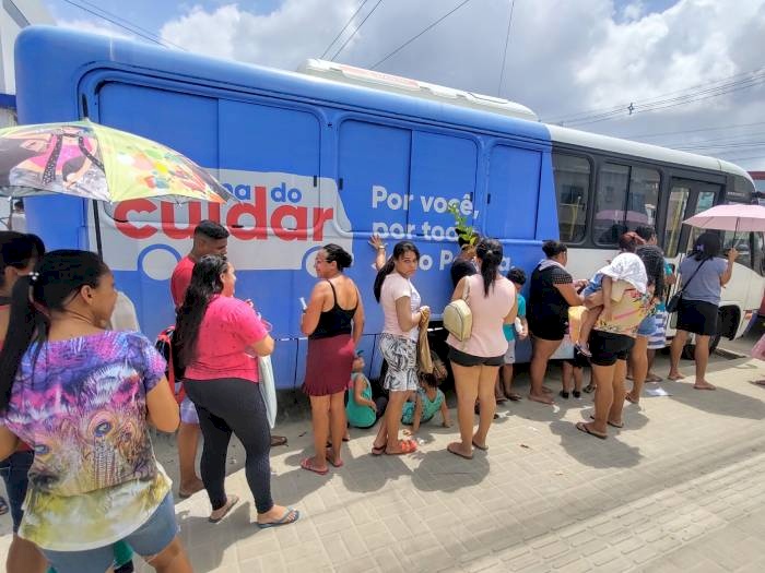 Serviços da Caravana do Cuidar na Capital João Pessoa