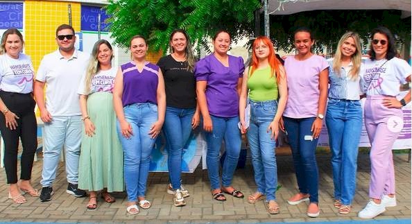 Ação em alusão ao Janeiro Roxo e Janeiro Branco