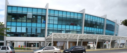 Aeroporto Internacional Presidente Castro Pinto, localizado na Região Metropolitana de João Pessoa