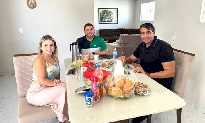 Júnior do Peixe, Natália, e André Gadelha