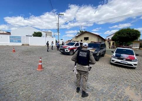 Blitzens na cidade de Pombal