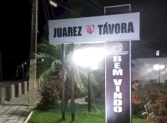 Letreiro com o nome Juarez Távora 