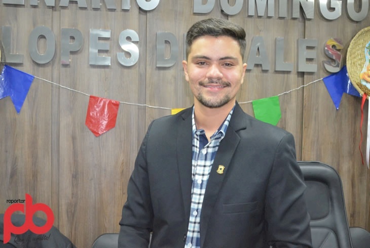 Presidente da Câmara de Vereadores, Vinicius Gomes