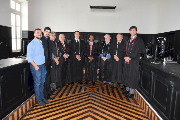 Sessões na sala do Pleno Histórico e no auditório Alcides Carneiro