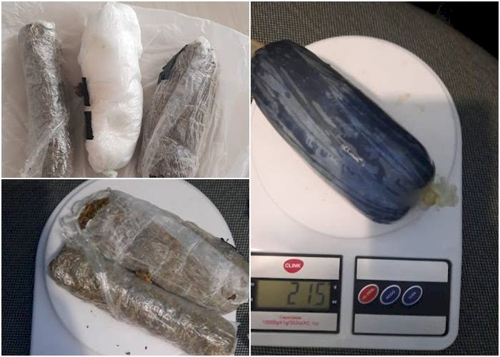 Drogas apreendidas no Presídio padrão de Cajazeiras