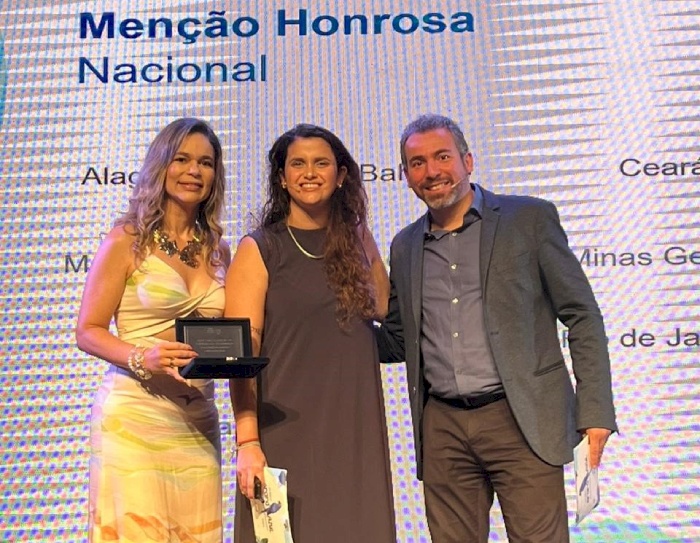 Prêmio Arara Azul por trabalho de promoção do turismo