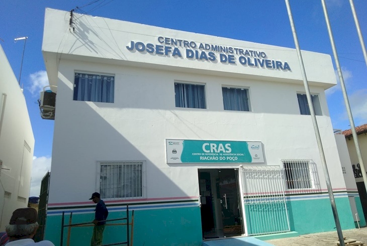 Sede da Prefeitura Municipal de Riacho do Poço na Paraíba 