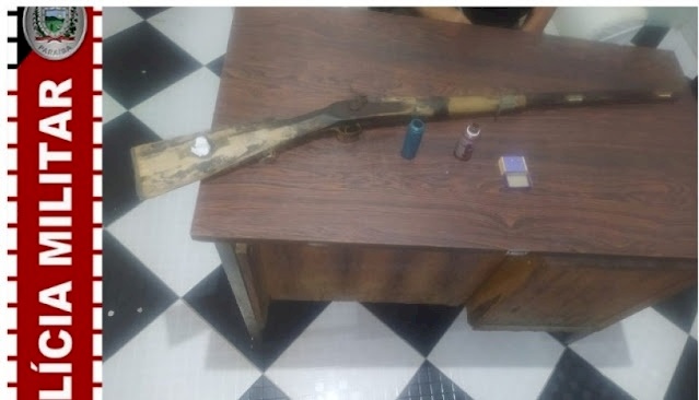Arma usada pelo popular durante os dispros