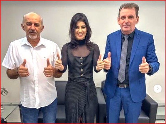 Deputado Chico Mendes com o Prefeito e Nova Palmeira