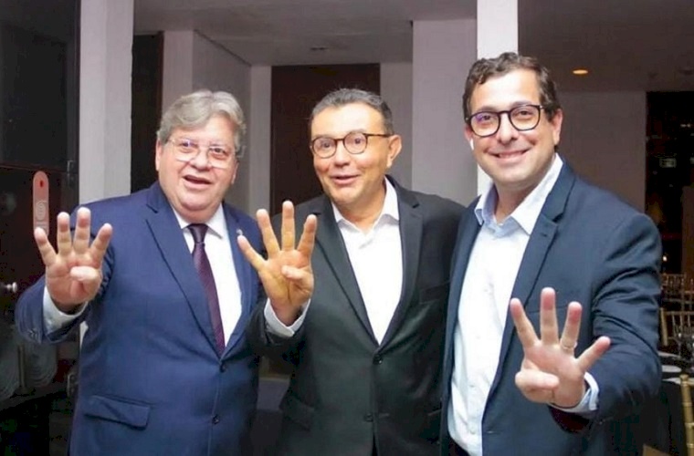 João Azevedo, Carlos Siqueira, e Gervásio Filho
