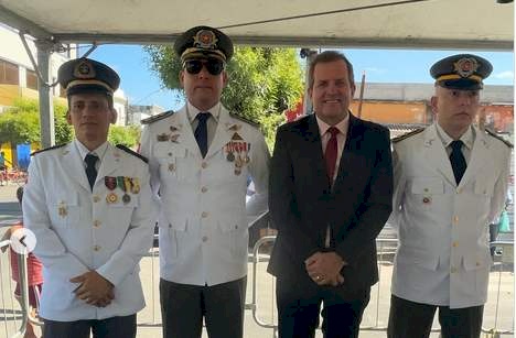 Desfile cívico-militar na cidade de Sousa