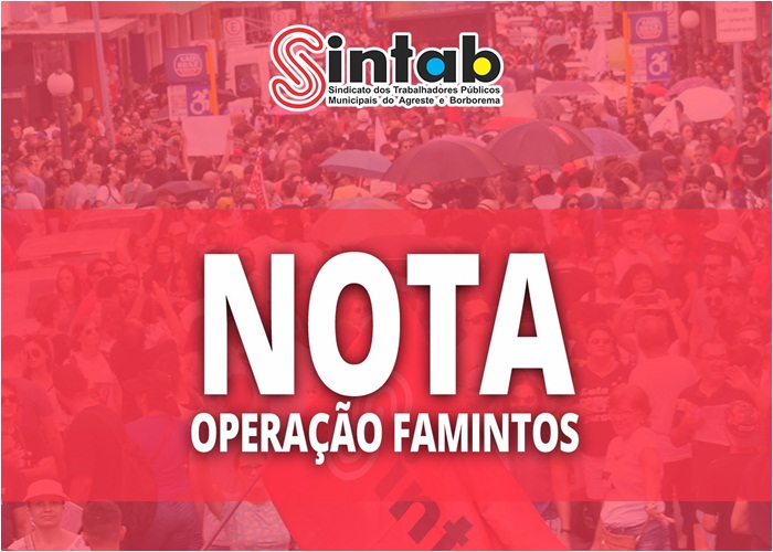 Nota do SINTAB