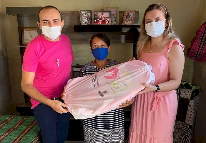 AÇÃO SOCIAL: Prefeitura de Sousa realiza mais uma entrega de enxovais através do Programa Meu Bebê