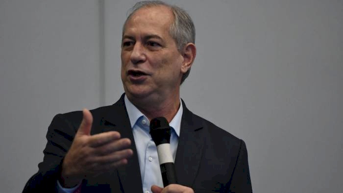 Candidato à presidência Ciro Gomes