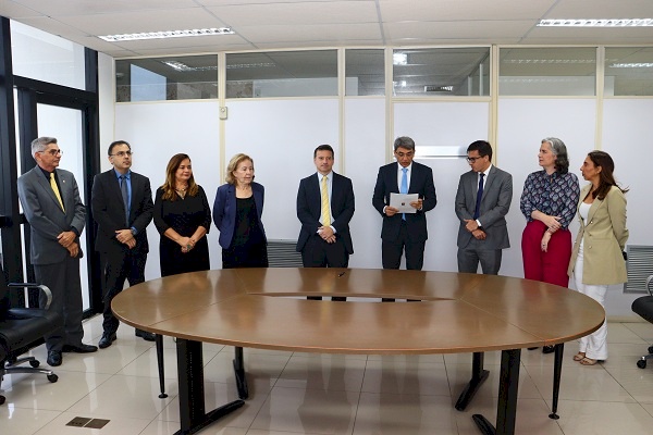 Posse do novo integrante da Ccrimp