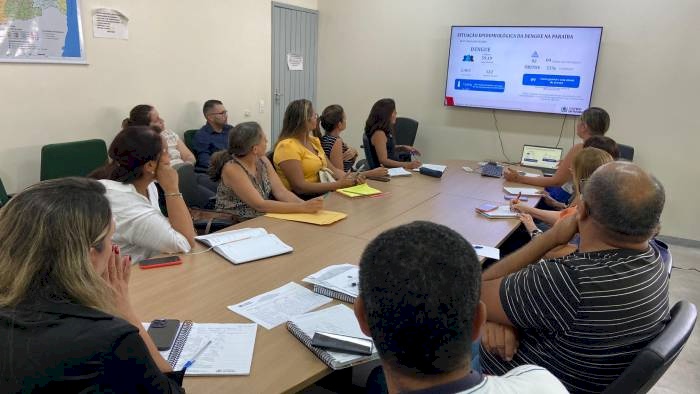 Representantes da vigilância epidemiológica de João Pessoa
