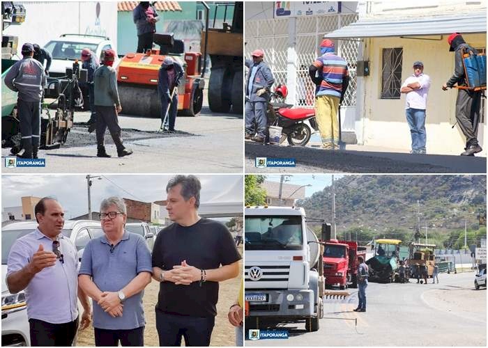 Início do Programa Travessias Urbanas em Itaporanga