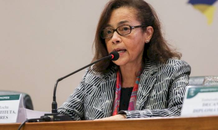 Ministra das Relações Exteriores substituta, a embaixadora Maria Laura da Rocha