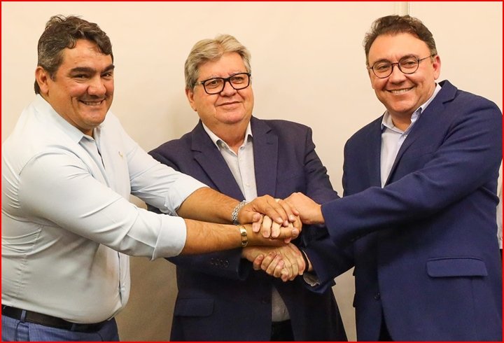 Lucas Braga, João Azevedo, e Heron Cid